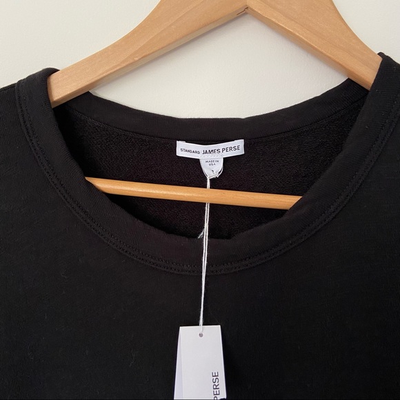 James Perse French Terry T Shirt Dress NWT Size 2 Medium - Picture 10 of 12